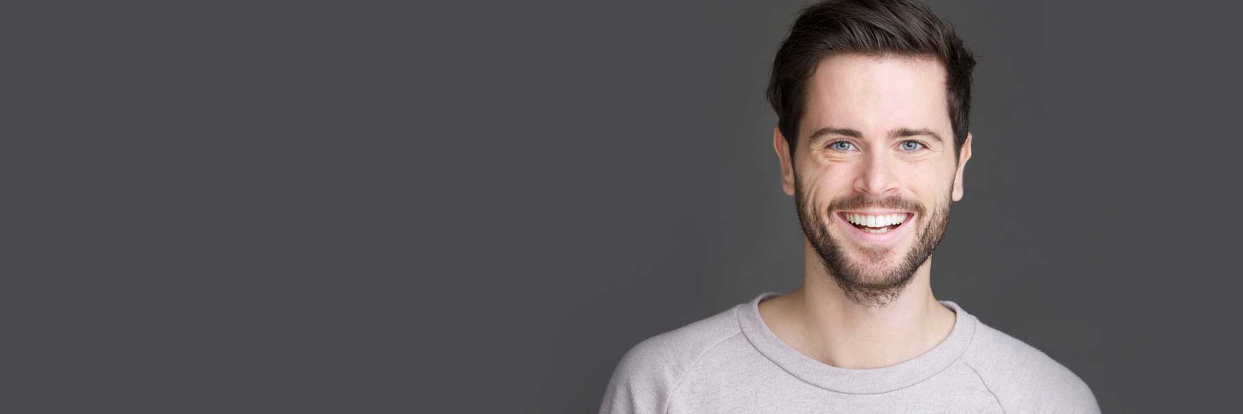 Patients smiling after IV sedation dentistry