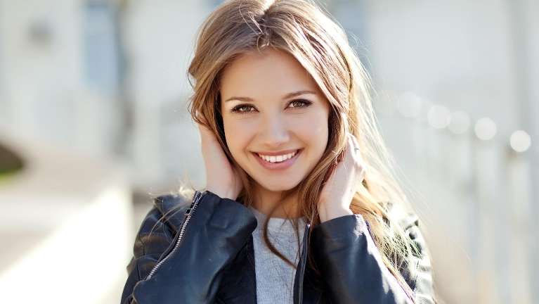 east vancouver woman smiling 